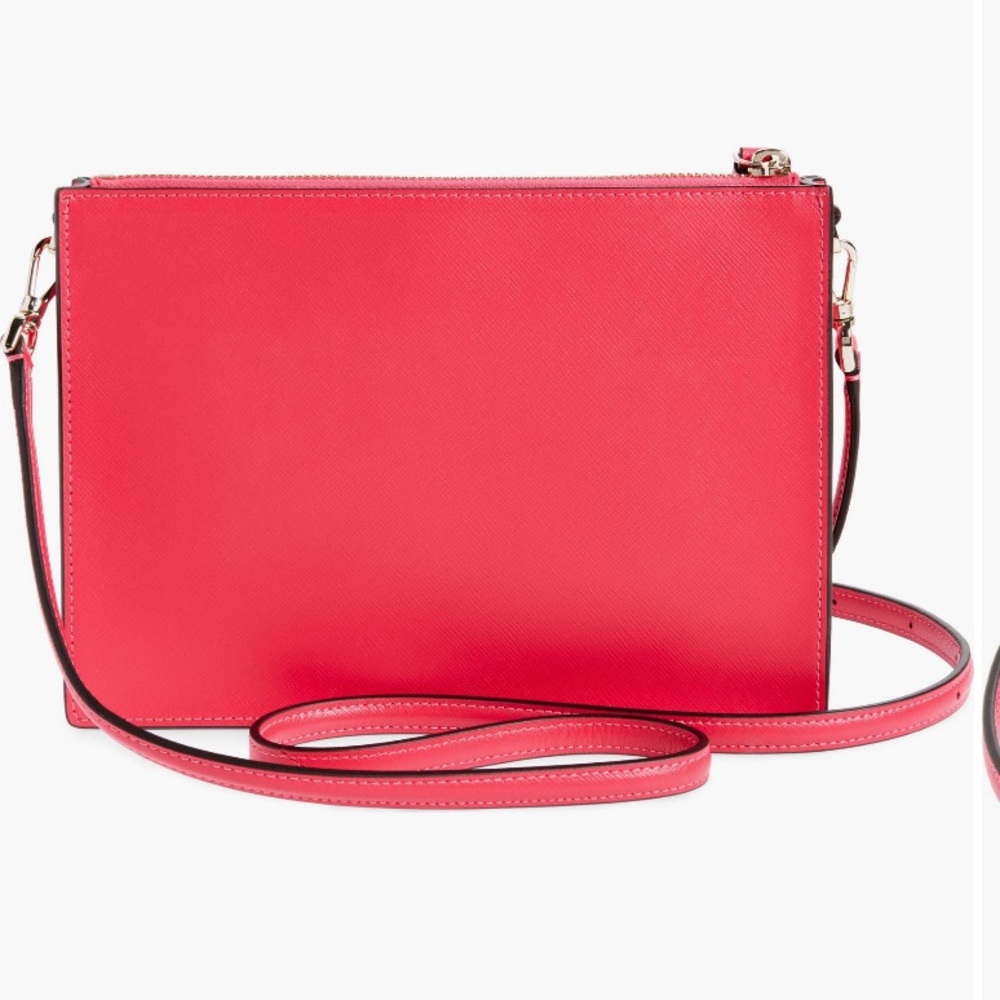 Kate Spade New York Cameron Zip Crossbody Bag Silver Hardware - Picture 9 of 13